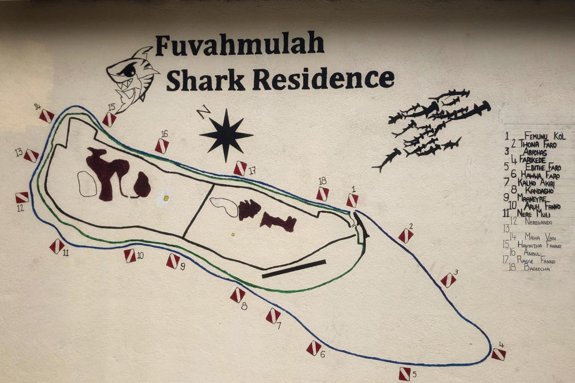 Tiger Shark Residence & Dive Fuvahmulah Екстериор снимка